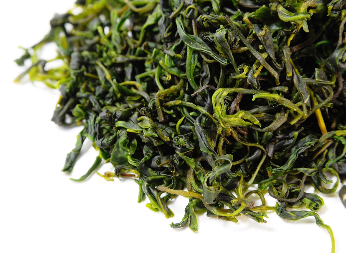 Dehydrated spinach