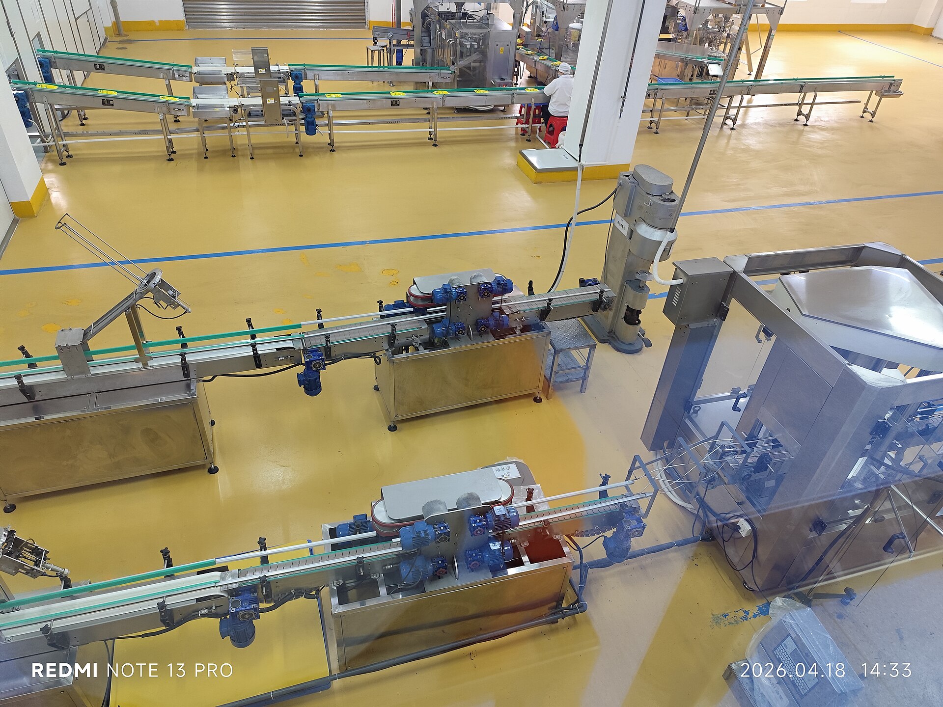 Dehydrated vegetable production line